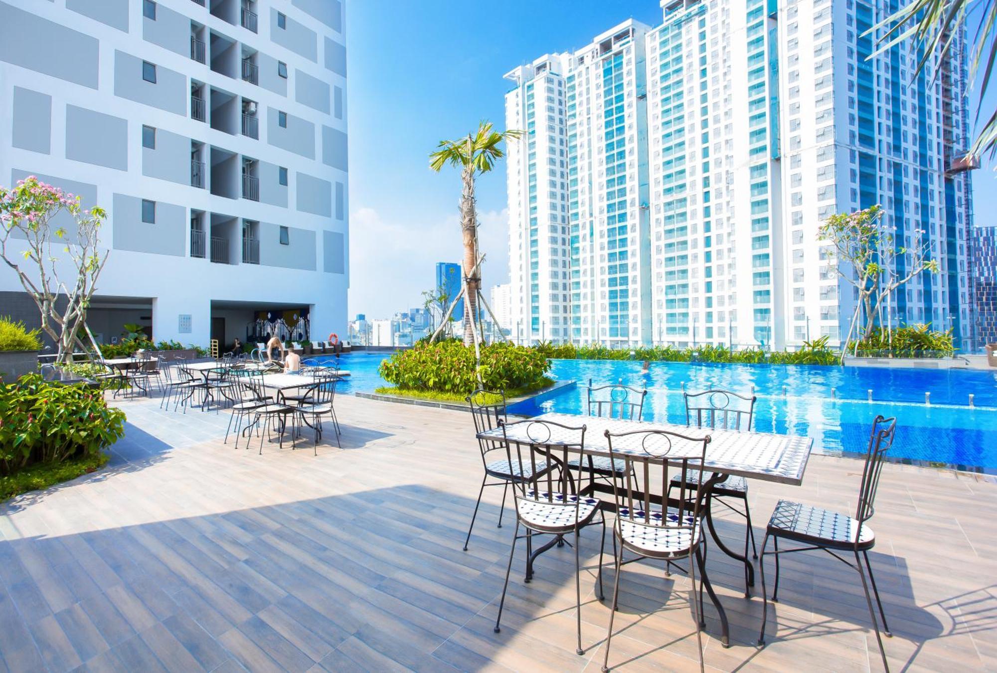 Aloha Saigon Apartment - Rivergate Residence Хошимин Экстерьер фото